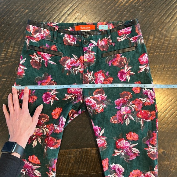 Anthropologie Cartonnier Floral Cropped trousers - Picture 10 of 10